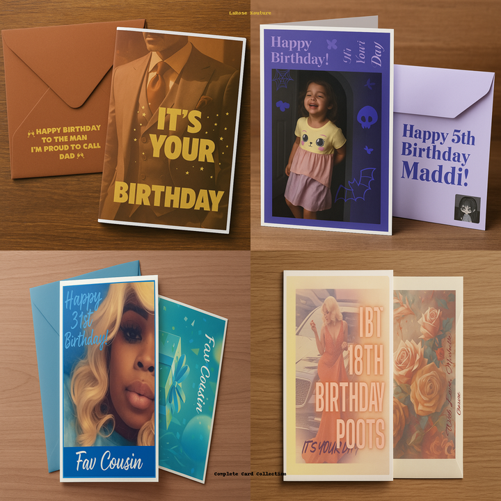 Custom Birthday Cards