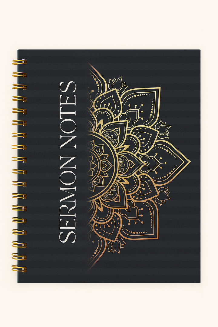 Sermon Notebook Journal