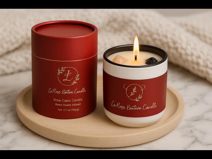 Rose Calm Candle